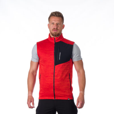 Pánska flísová vesta melanžová GUY 4