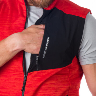 Pánska flísová vesta melanžová GUY 5