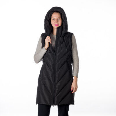 Dámska zateplená vesta v trendy štýle VELDA 15