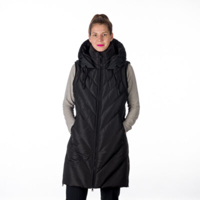 Dámska zateplená vesta v trendy štýle VELDA 17