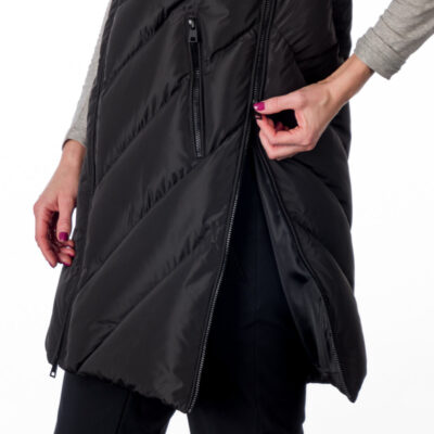 Dámska zateplená vesta v trendy štýle VELDA 19