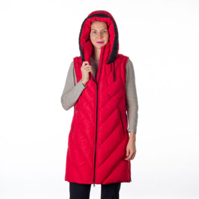 Dámska zateplená vesta v trendy štýle VELDA 22