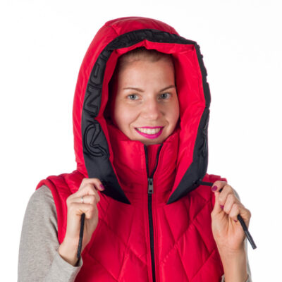 Dámska zateplená vesta v trendy štýle VELDA 26