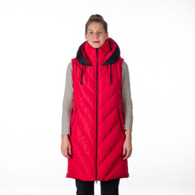 Dámska zateplená vesta v trendy štýle VELDA 28