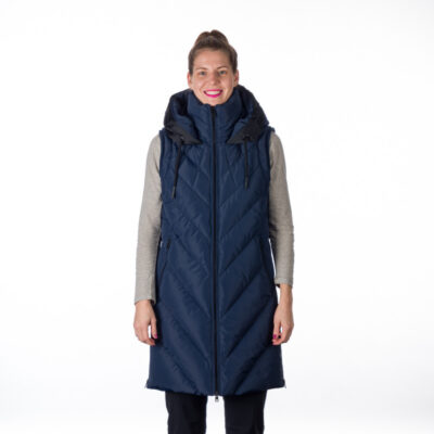 Dámska zateplená vesta v trendy štýle VELDA 4