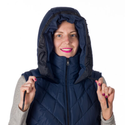 Dámska zateplená vesta v trendy štýle VELDA 5