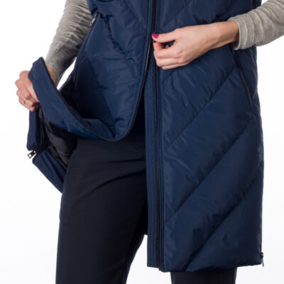 Dámska zateplená vesta v trendy štýle VELDA 6