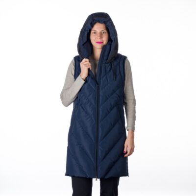 Dámska zateplená vesta v trendy štýle VELDA 8