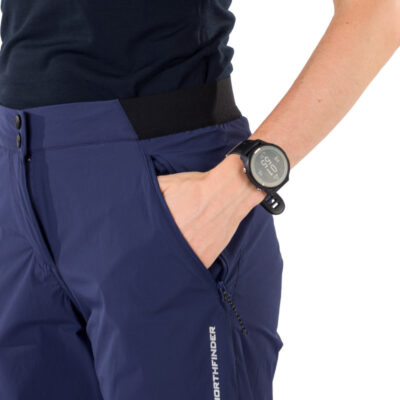 Dámske turistické ľahké strečové šortky MISTI 17