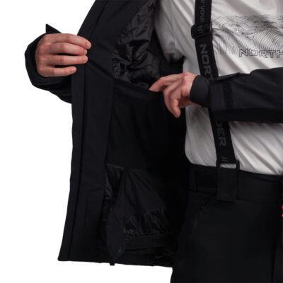 Pánska lyžiarska zateplená trendy bunda EDUARDO 14