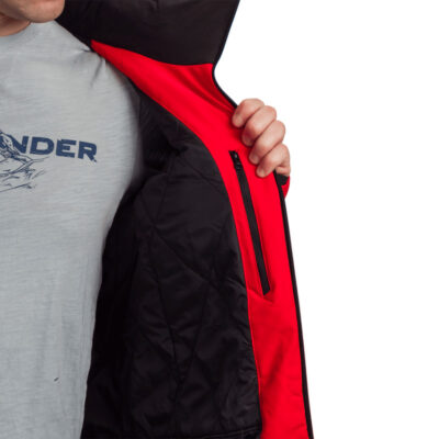 Pánska lyžiarska zateplená trendy bunda EDUARDO 40