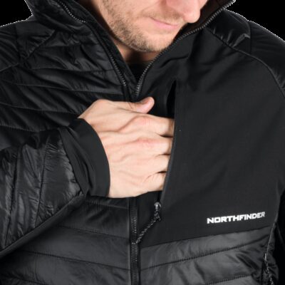 Pánska outdoorová ľahká zateplená bunda BALINT 17