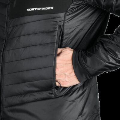 Pánska outdoorová ľahká zateplená bunda BALINT 18