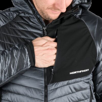 Pánska outdoorová ľahká zateplená bunda BALINT 26