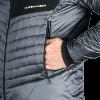 Pánska outdoorová ľahká zateplená bunda BALINT 28