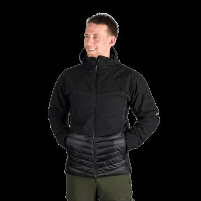 Pánska outdoor softshellová hybrid bunda s kapucňou EMERYK 13