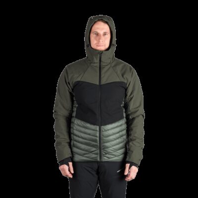 Pánska outdoor softshellová hybrid bunda s kapucňou EMERYK 16