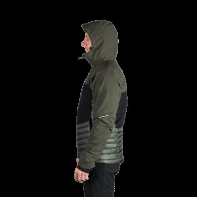 Pánska outdoor softshellová hybrid bunda s kapucňou EMERYK 17