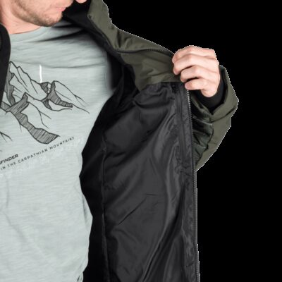 Pánska outdoor softshellová hybrid bunda s kapucňou EMERYK 18