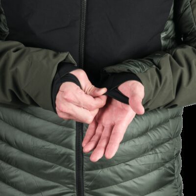 Pánska outdoor softshellová hybrid bunda s kapucňou EMERYK 21