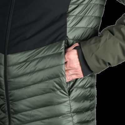 Pánska outdoor softshellová hybrid bunda s kapucňou EMERYK 22