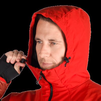 Pánska outdoor softshellová hybrid bunda s kapucňou EMERYK 30