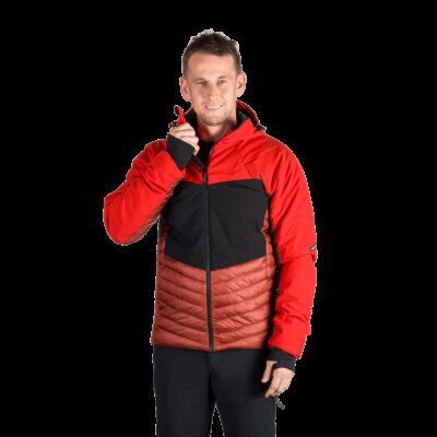 Pánska outdoor softshellová hybrid bunda s kapucňou EMERYK 35