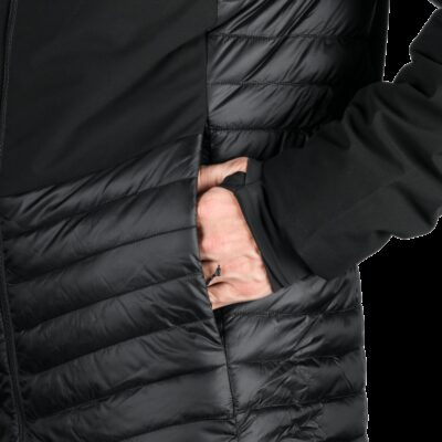 Pánska outdoor softshellová hybrid bunda s kapucňou EMERYK 4