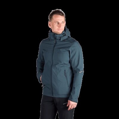 Pánska travel softshellová bunda 3L s odnímateľnou kapucňou ANTONI 12