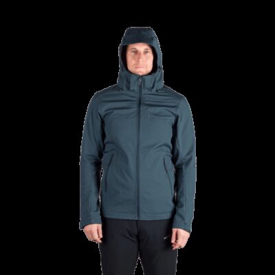 Pánska travel softshellová bunda 3L s odnímateľnou kapucňou ANTONI 13