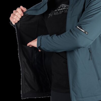 Pánska travel softshellová bunda 3L s odnímateľnou kapucňou ANTONI 14