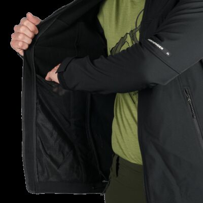 Pánska travel softshellová bunda 3L s odnímateľnou kapucňou ANTONI 21