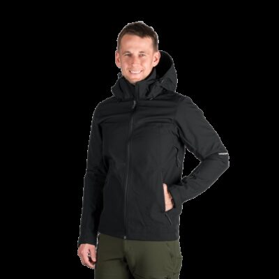 Pánska travel softshellová bunda 3L s odnímateľnou kapucňou ANTONI 26