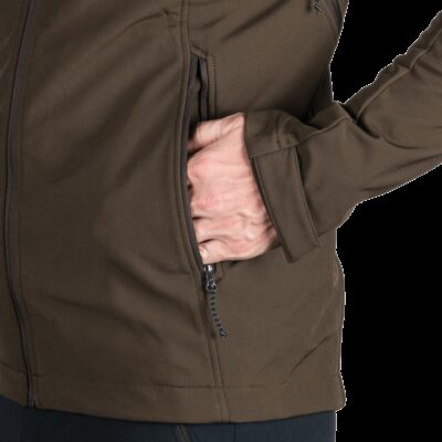 Pánska travel softshellová bunda 3L s odnímateľnou kapucňou ANTONI 37