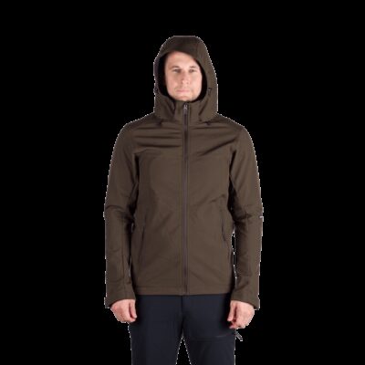 Pánska travel softshellová bunda 3L s odnímateľnou kapucňou ANTONI 38