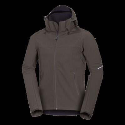 Pánska travel softshellová bunda 3L s odnímateľnou kapucňou ANTONI 44