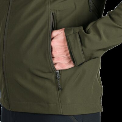 Pánska travel softshellová bunda 3L s odnímateľnou kapucňou ANTONI 45