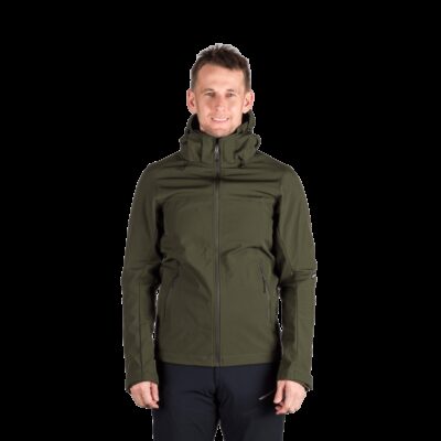 Pánska travel softshellová bunda 3L s odnímateľnou kapucňou ANTONI 46
