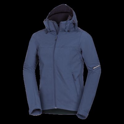 Pánska travel softshellová bunda 3L s odnímateľnou kapucňou ANTONI 3
