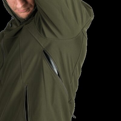 Pánska travel softshellová bunda 3L s odnímateľnou kapucňou ANTONI 51