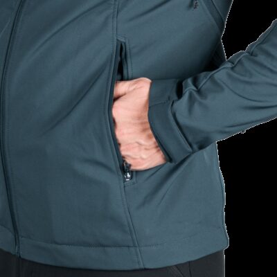 Pánska travel softshellová bunda 3L s odnímateľnou kapucňou ANTONI 4