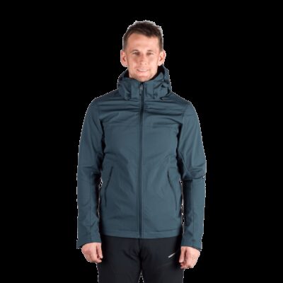 Pánska travel softshellová bunda 3L s odnímateľnou kapucňou ANTONI 5