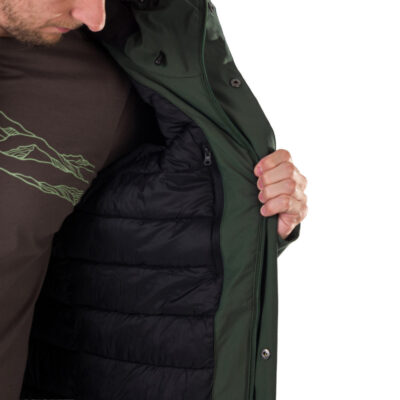 Pánsky komfortný urban kabát outershell 2L JAKUB 15