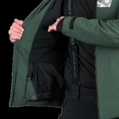 Pánska lyžiarska technická bunda s plnou výbavou VOLOS 18