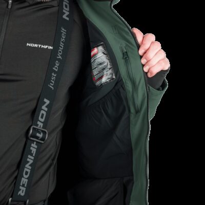 Pánska lyžiarska technická bunda s plnou výbavou VOLOS 19