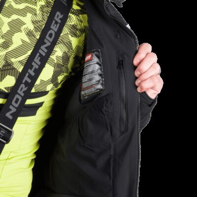 Pánska lyžiarska technická bunda s plnou výbavou VOLOS 34