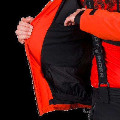 Pánska lyžiarska technická bunda s plnou výbavou VOLOS 47