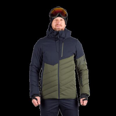 Pánska lyžiarska zateplená komfortná bunda ZYGMUNT 4