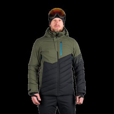 Pánska lyžiarska zateplená komfortná bunda ZYGMUNT 55