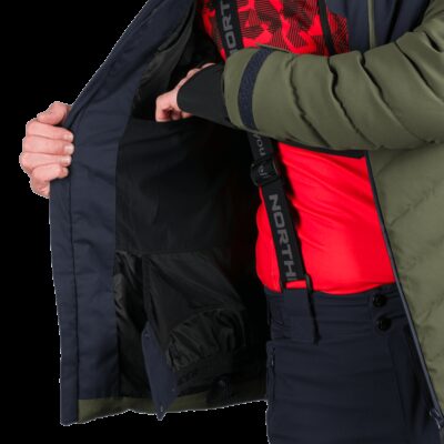 Pánska lyžiarska zateplená komfortná bunda ZYGMUNT 7